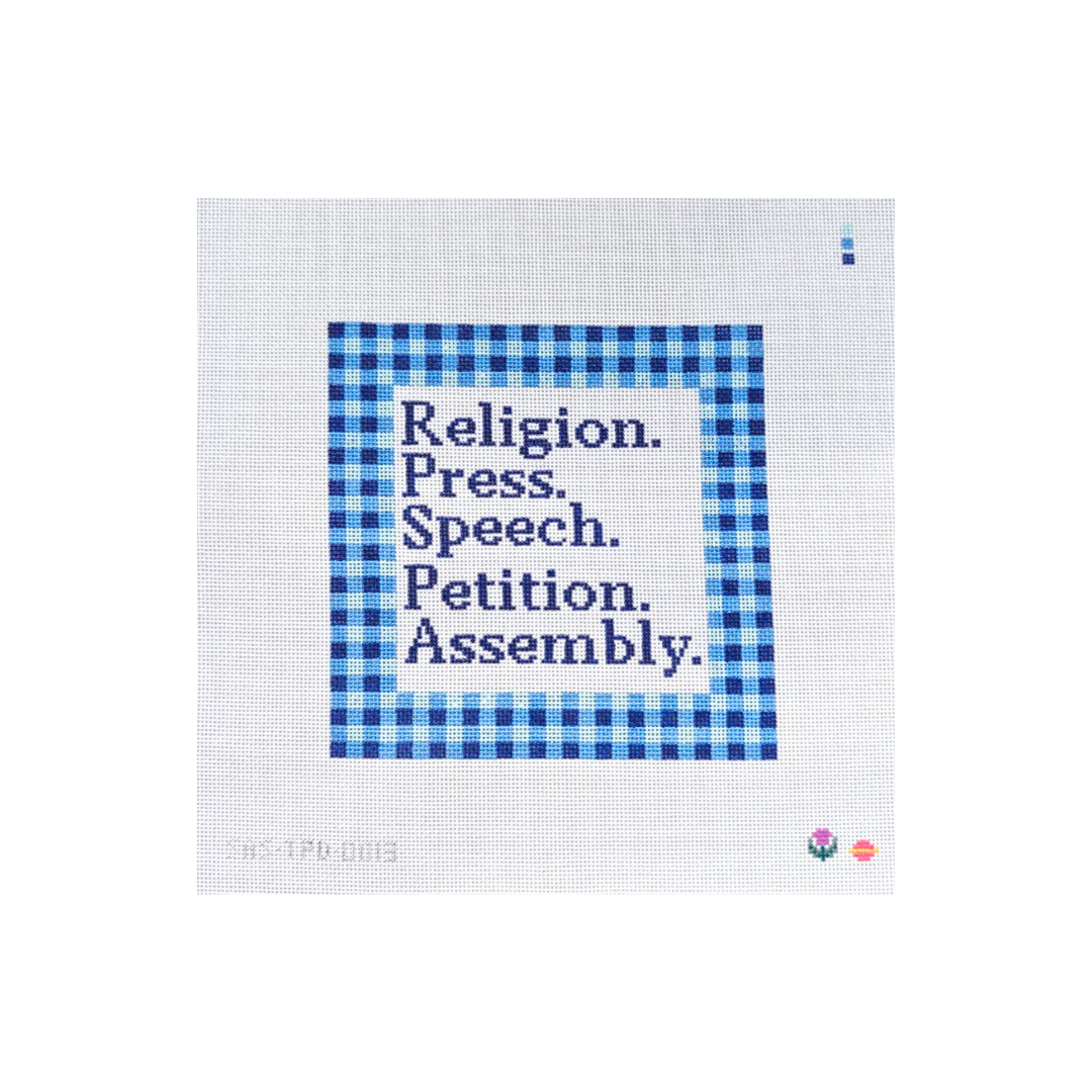 First Amendment Canvas