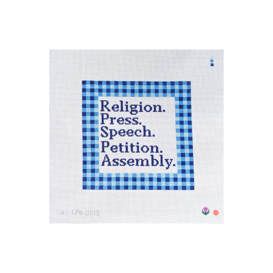 First Amendment Canvas