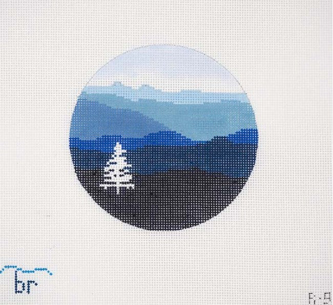 Blue Ridge Christmas Canvas