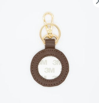 Leather Key Fob - Round