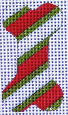 SLANT STRIPE DOG BONE-TS06