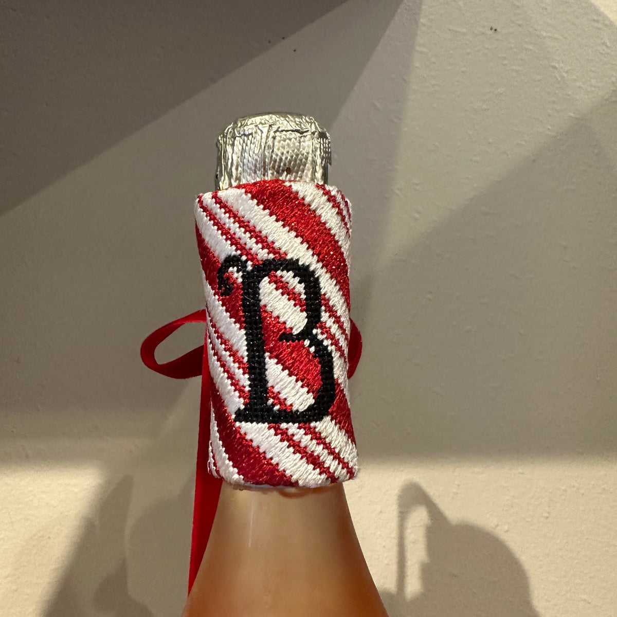 Candy Cane Monogram