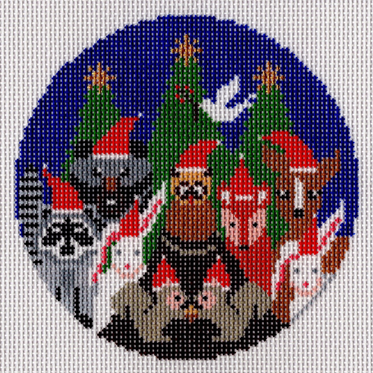 Christmas Forest Friends Round - Trunk Show