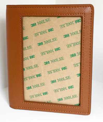 Self-Finishing Passport Cover