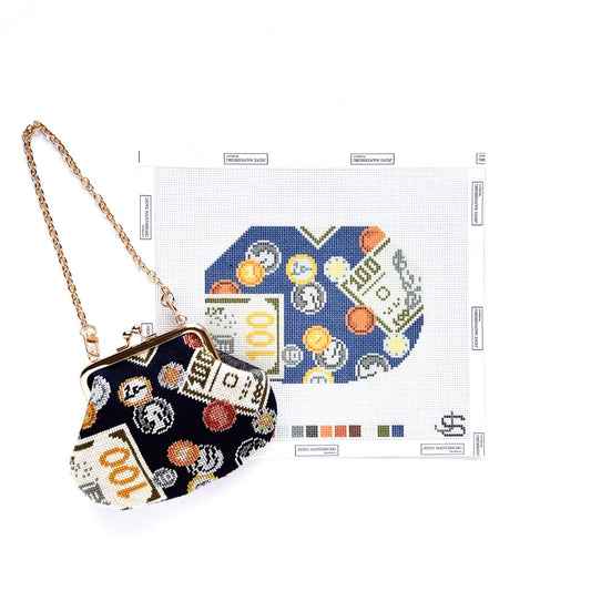 Coins Kiss Lock Bag