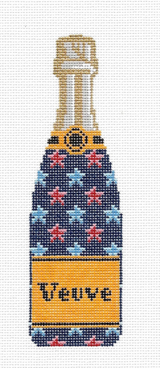 Champagne Bottle - Star Spangled