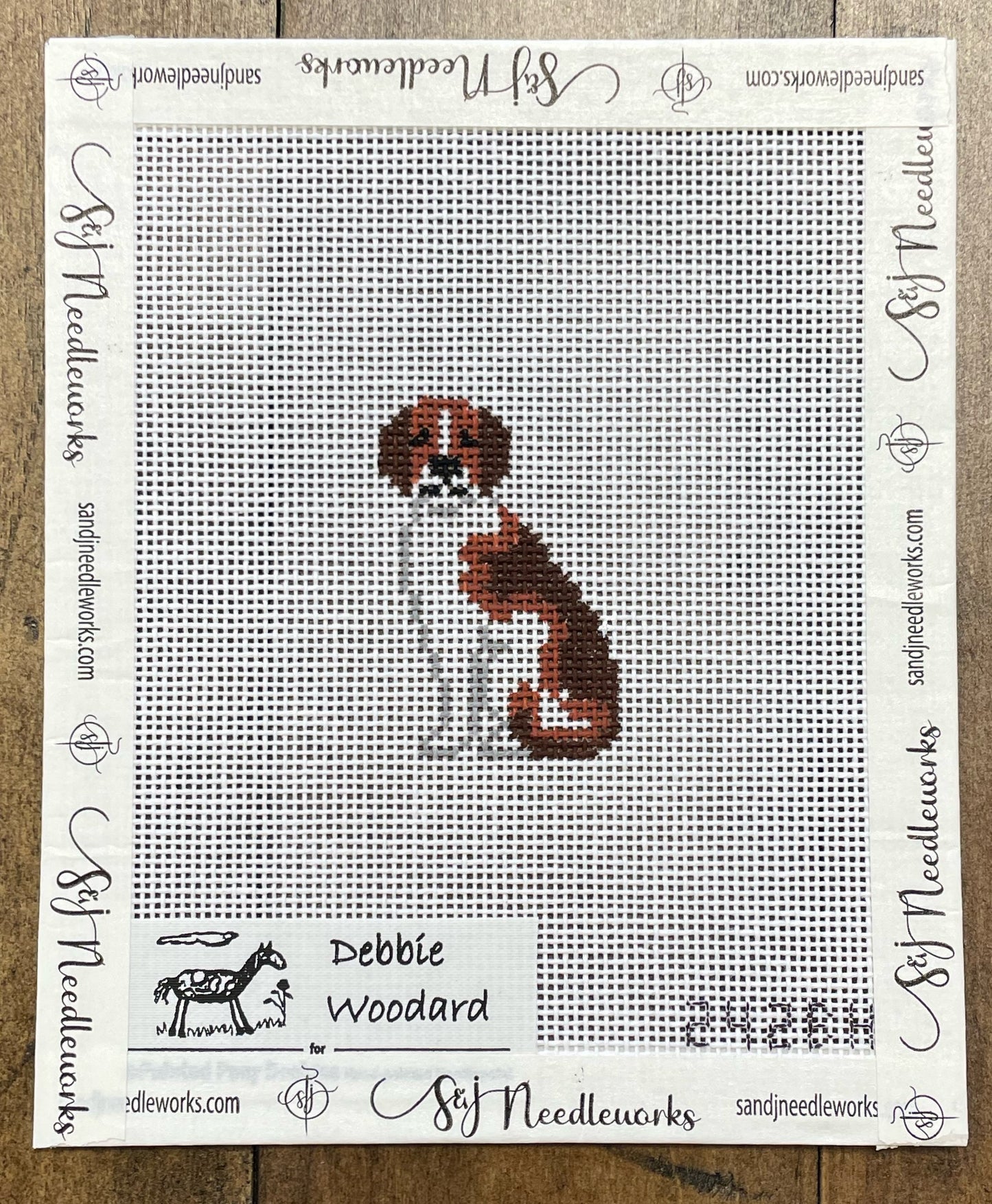 Beagle with Stitch Guide
