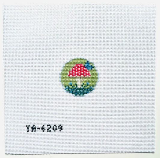 Fly Agaric Key Fob Insert