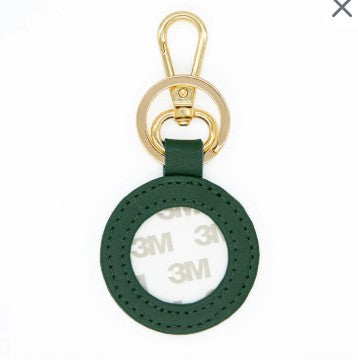 Leather Key Fob - Round