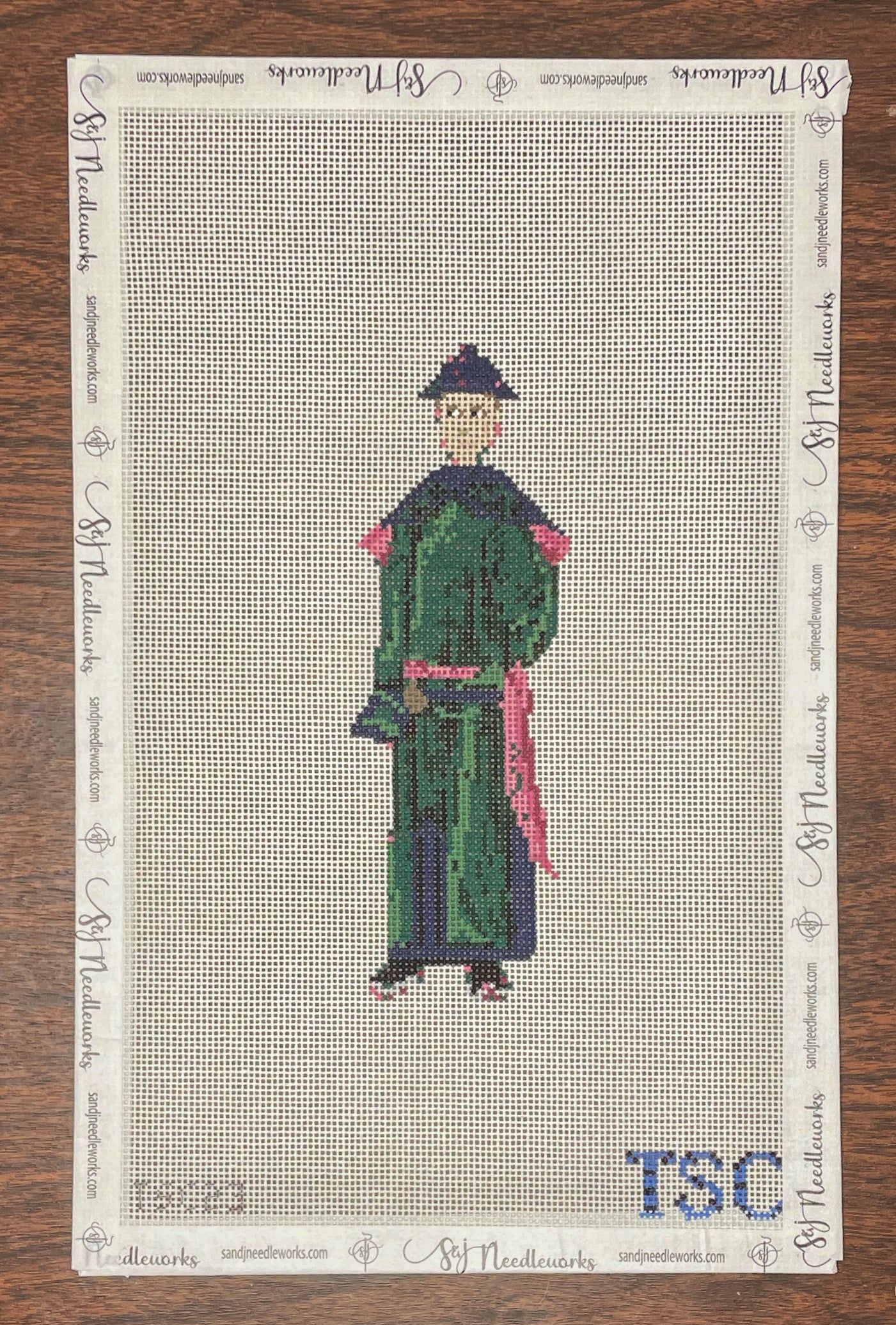 Pith Painting-Qing Dynasty - Man