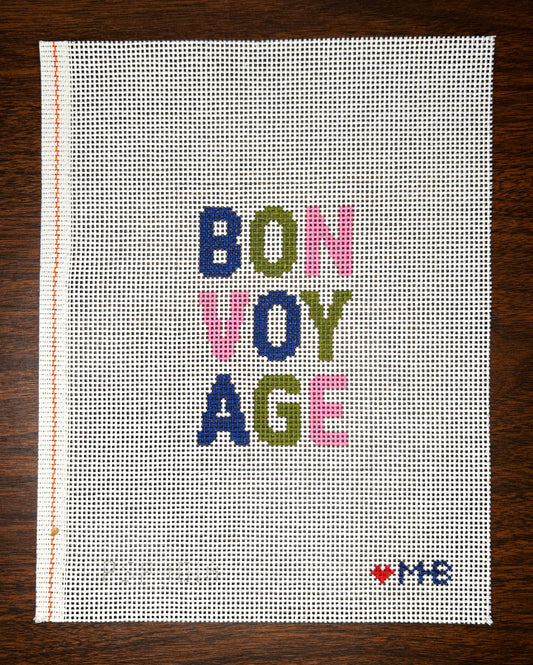 Bon Voyage Insert - Navy, Pink & Olive