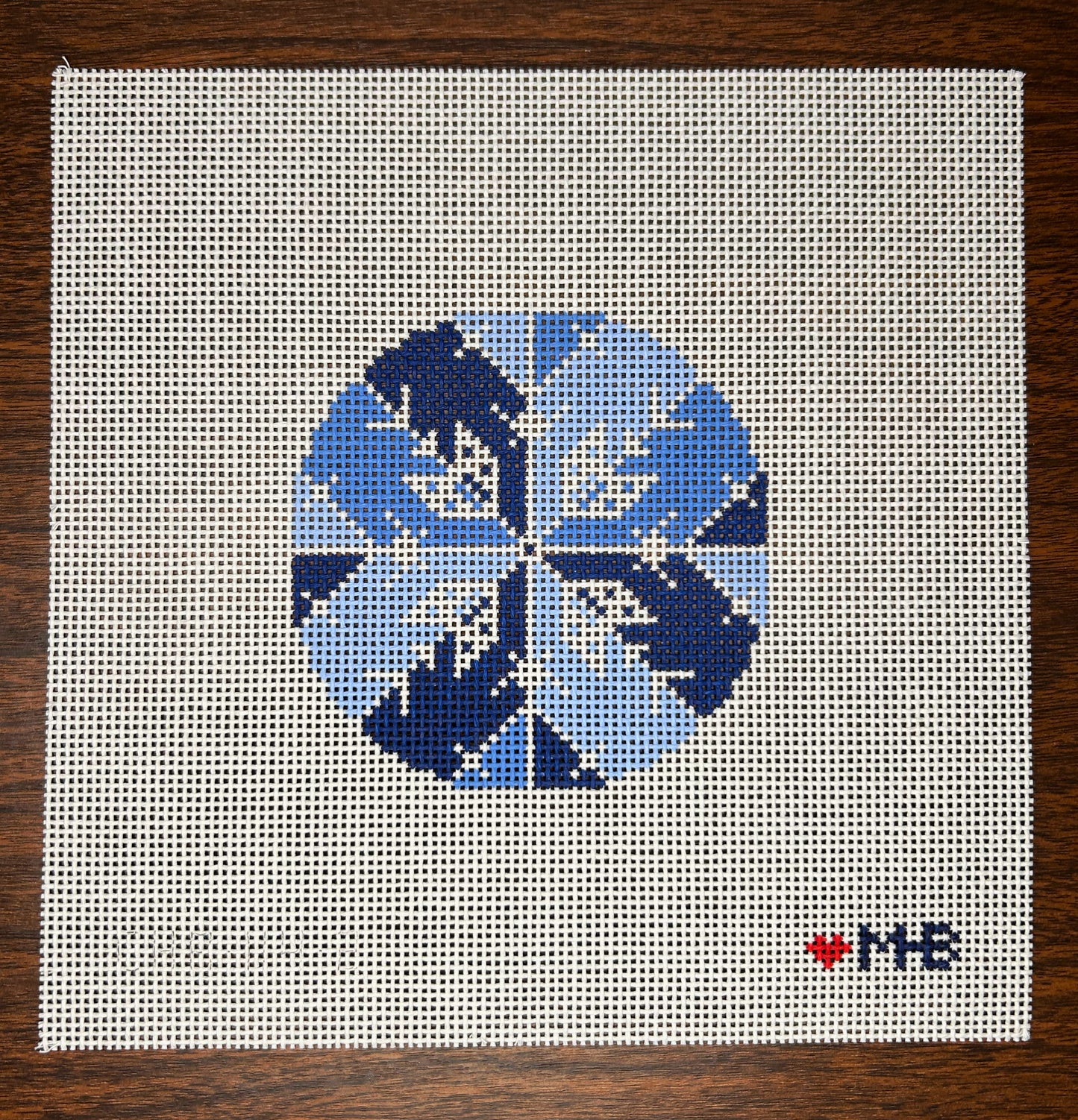 Snowflake Round - Blues