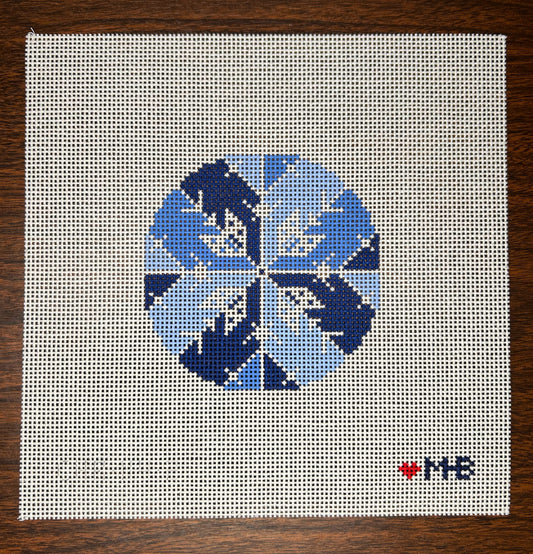 Snowflake Round - Blues