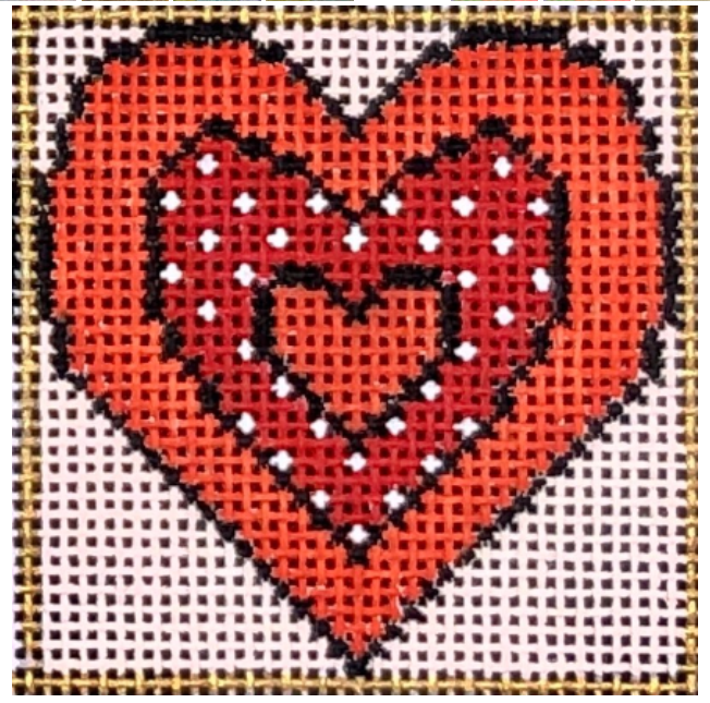 In My Heart 3 x 3 Insert