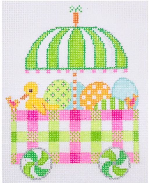 Easter Egg Express Train - Green Duckling Car