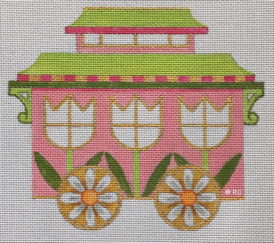 EASTER TRAIN CABOOSE-TS06