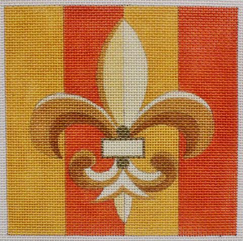 FLEUR DE LIS ORANGE-TS06