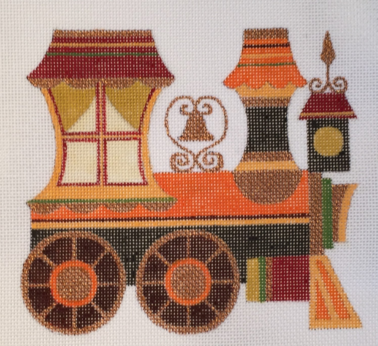 AUTUMN TRAIN ENGINE-TS06