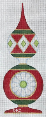 12 INCH CHRISTMAS FINIAL-TS06
