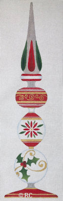22 INCH CHRISTMAS FINIAL-TS06