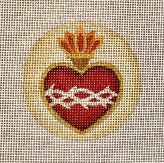 SACRED HEART ROUND-TS06