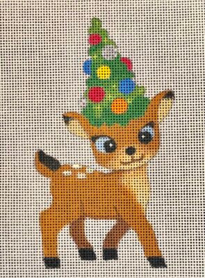 MINI REINDEER WITH TREE-TS06