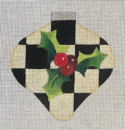 CHECKED ORNAMENT #1-TS06