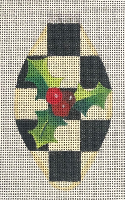 CHECKED ORNAMENT #2-TS06