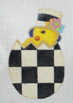 CHECKED EGG WITH CHICK-TS06
