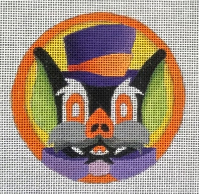 FANCY BAT RND ORNAMENT-TS06