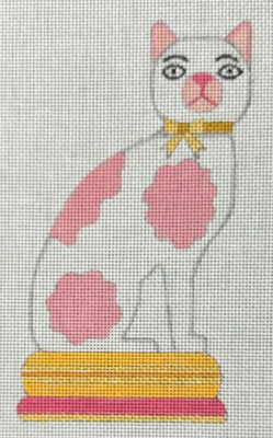 STAFFORDSHIRE CAT LEFT-TS06