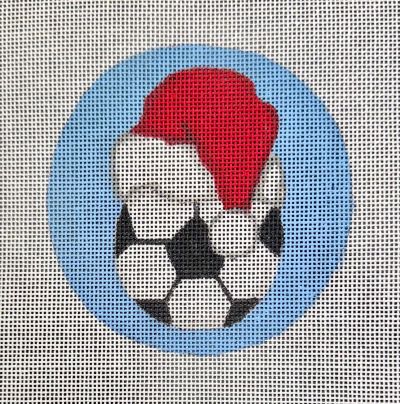 SOCCER SANTA ORNAMENT-TS06