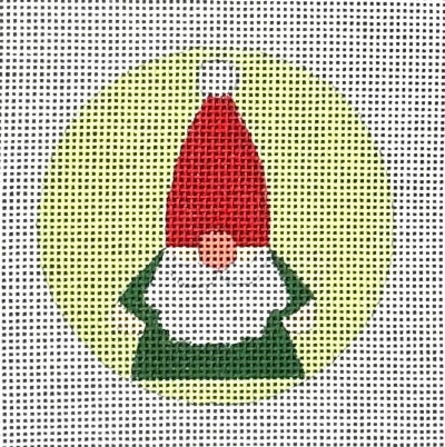 GNOME ROUND ORNAMENT-TS06