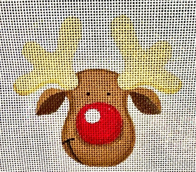 RUDY REINDEER ROUND ORN-TS06
