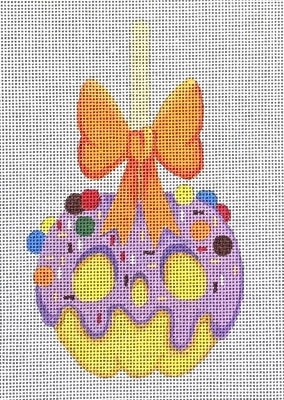 YELLOW HALLOWEEN APPLE-TS06