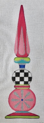 14.5 PINK GREEN FINIAL-TS06