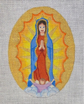 OUR LADY OF GUADALUPE OVAL-TS06