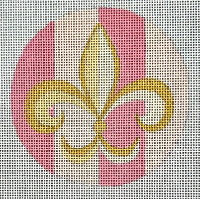 FLEUR DE LIS ORNAMENT-TS06