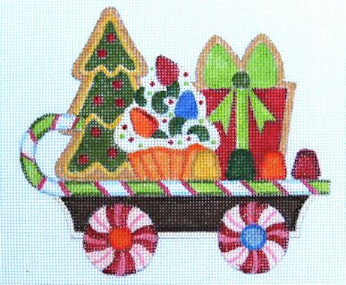 GINGERBREAD FLAT CAR-TS06