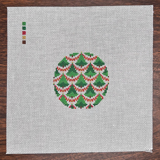 Bargello Christmas Tree Ornament