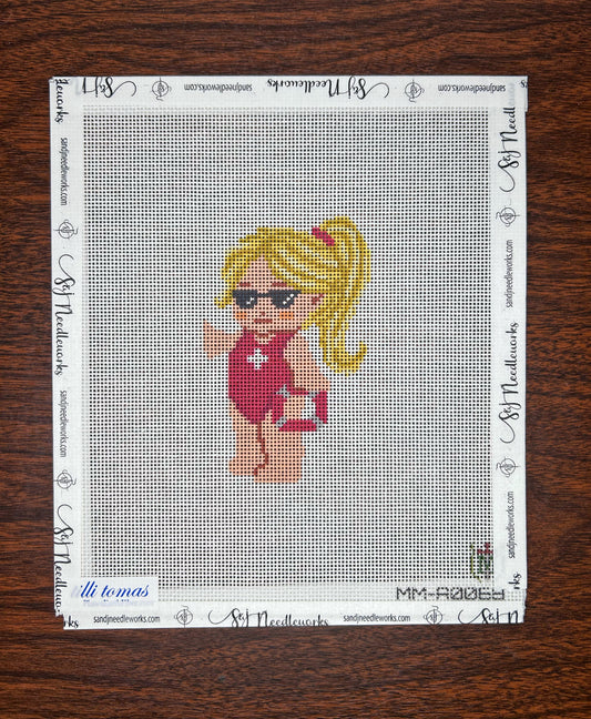 Kewpie Lifeguard - Blonde Girl