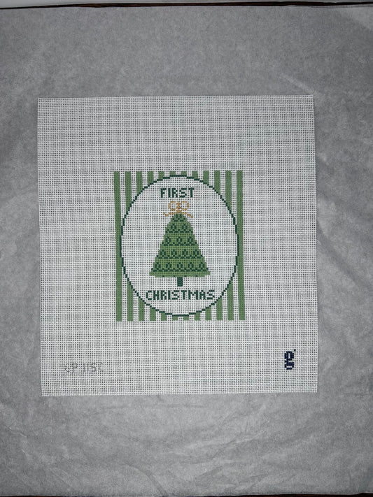 First Christmas Canvas