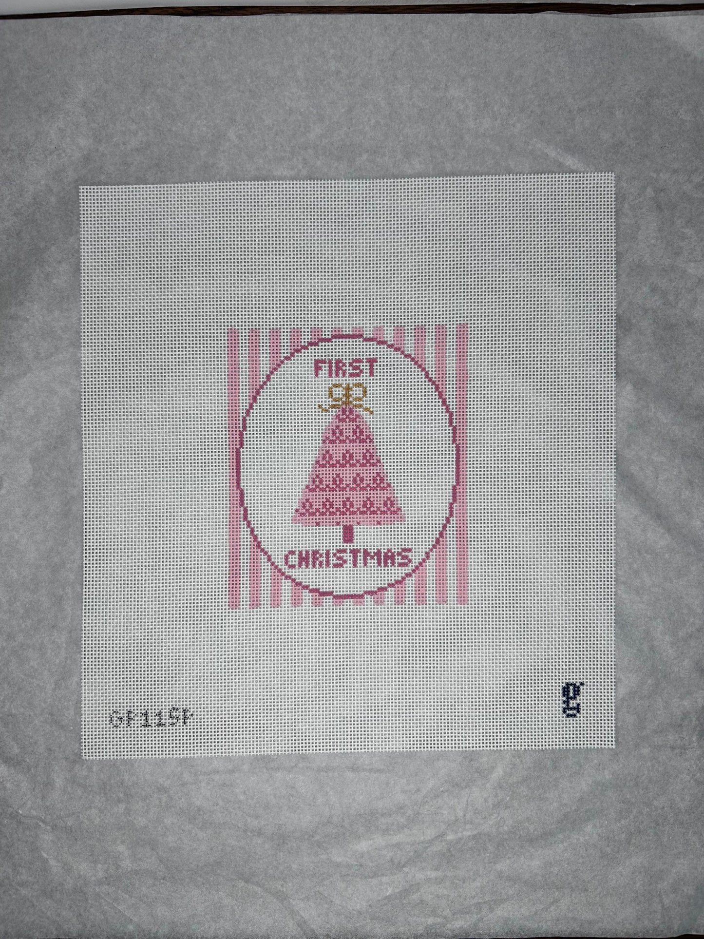 First Christmas Canvas