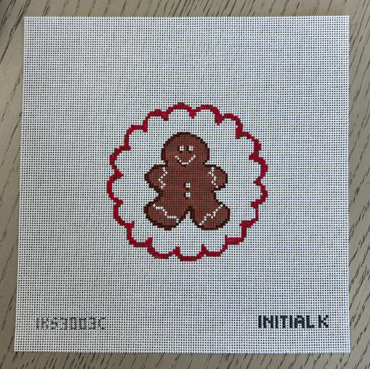 Gingerbread Man Cookie Ornament