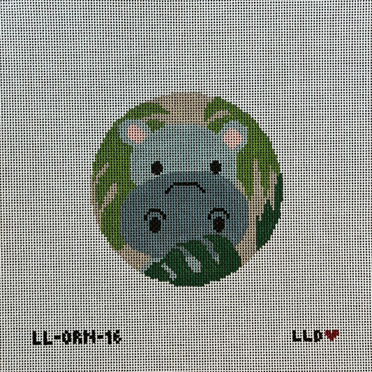 Hippo Ornament