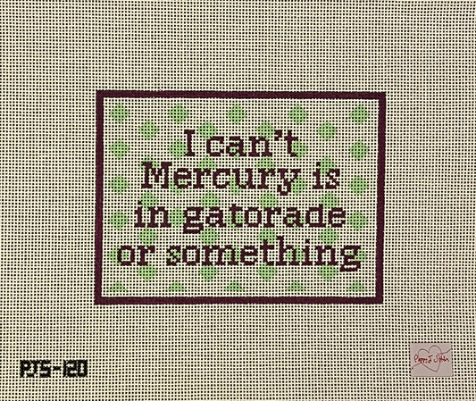 Mercury in Gatorade