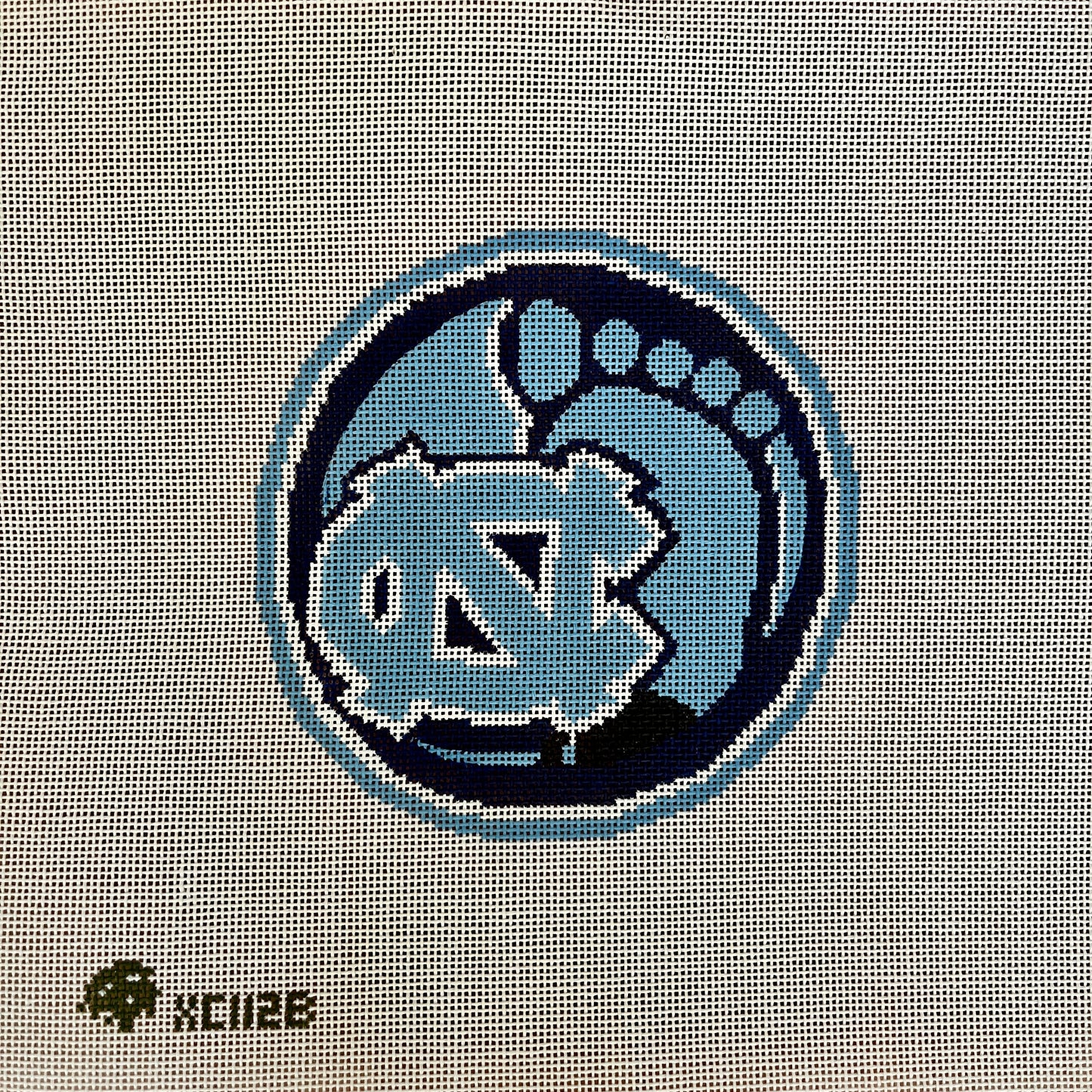 NC Logo w Tar Heel Round