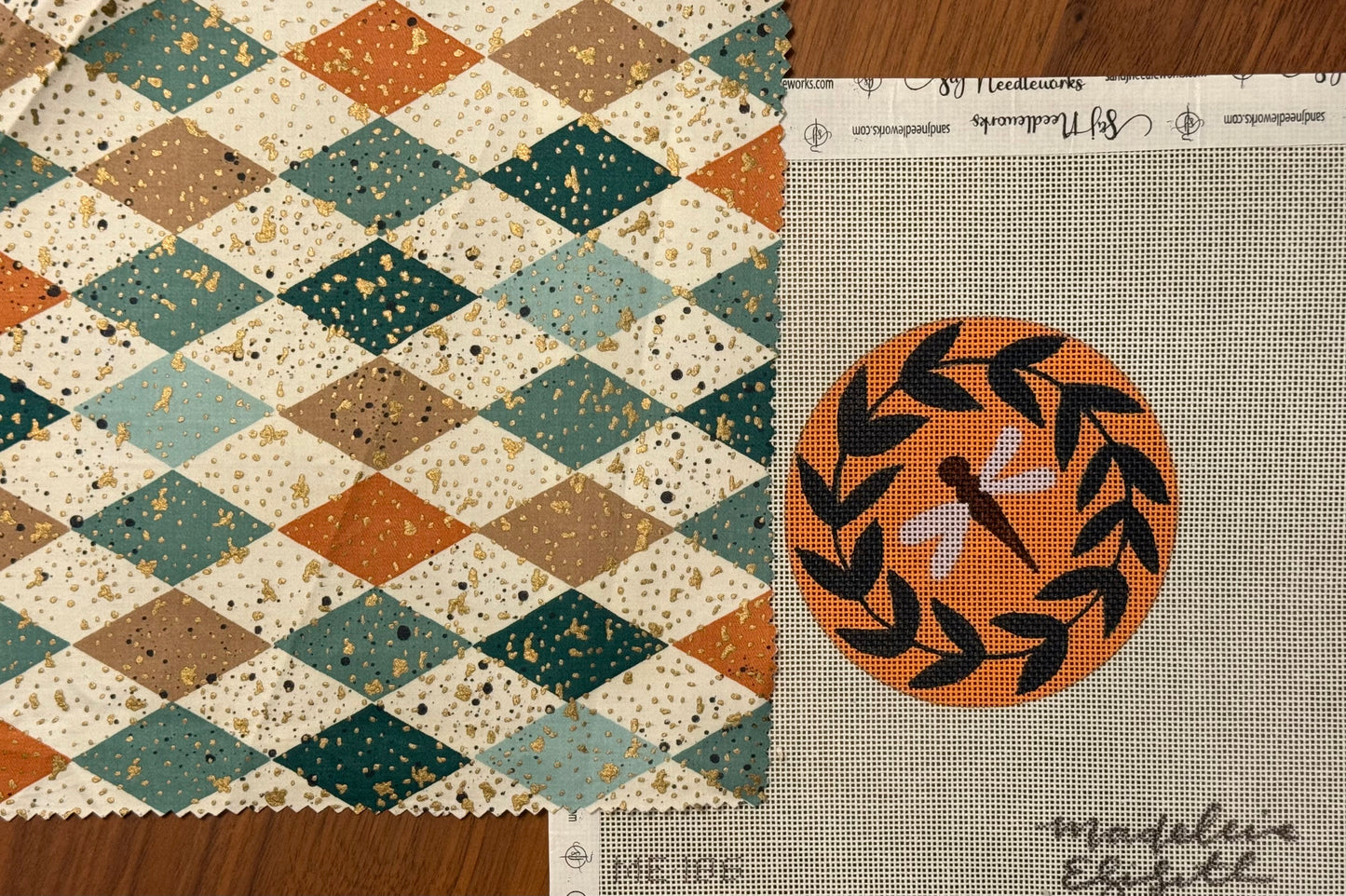 Dragonfly and Fabric