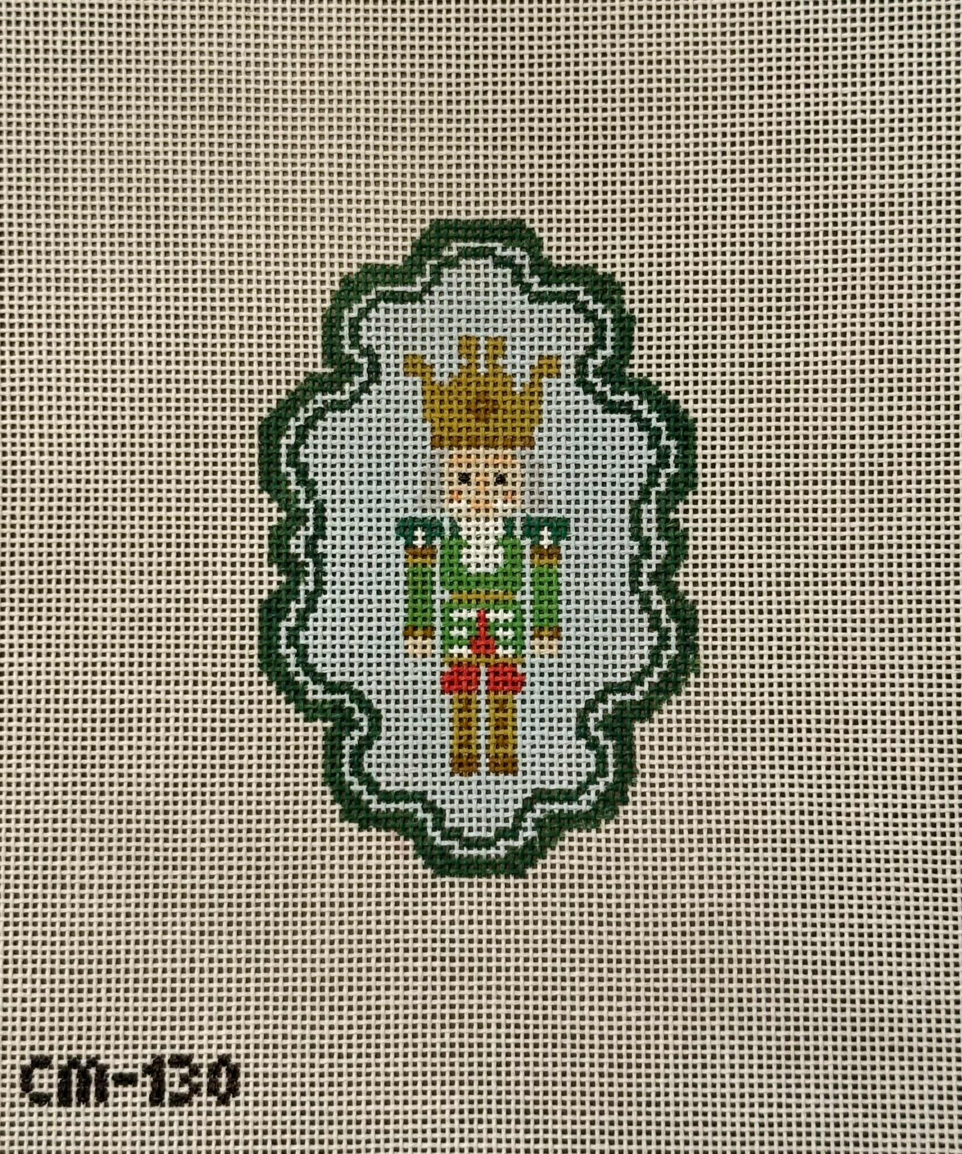 Nutcracker oval - Walkers - Needlepoint Canvas 13 mesh