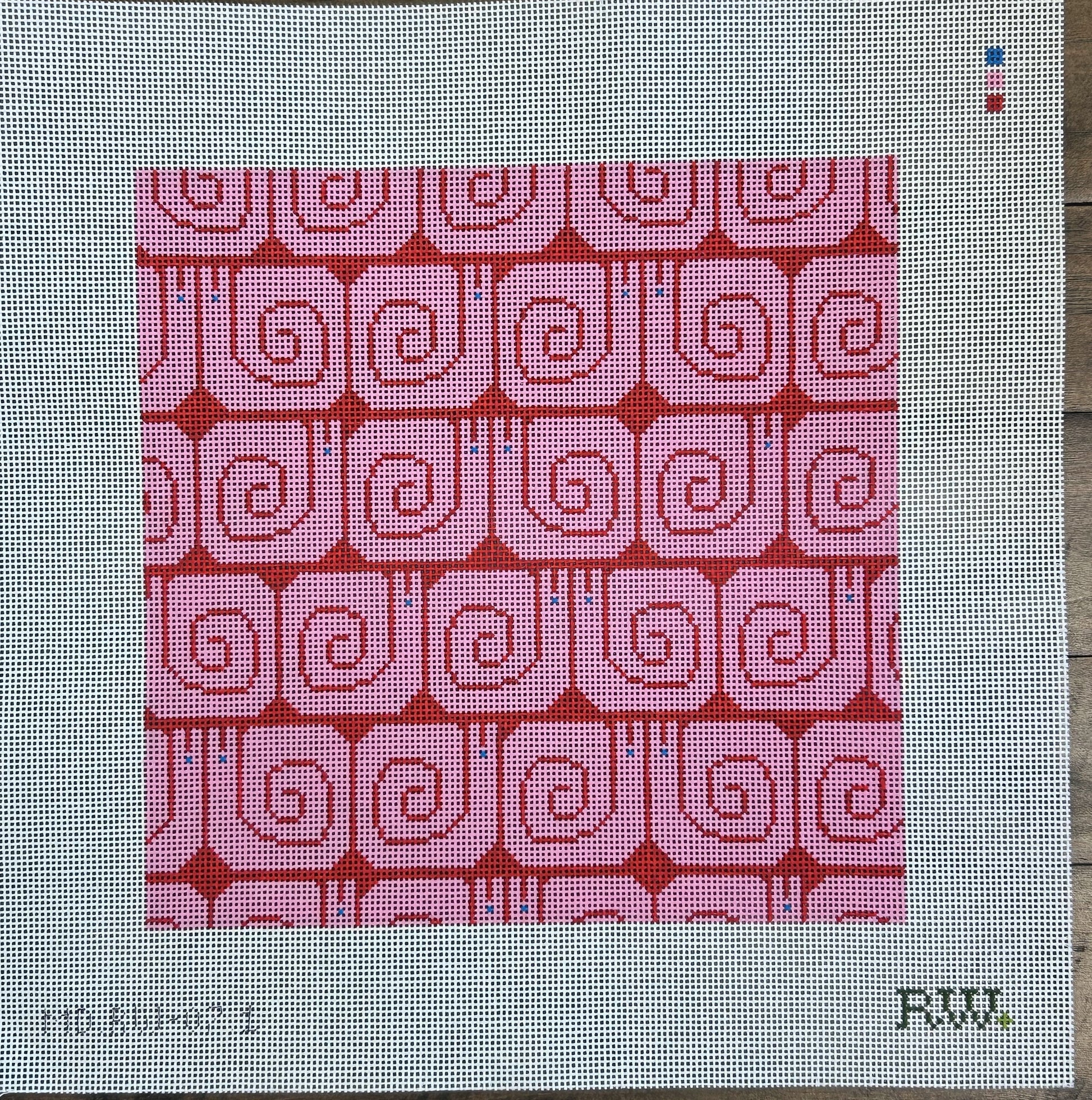 Snails - Mopsey Designs - Needlepoint Canvas 13 mesh